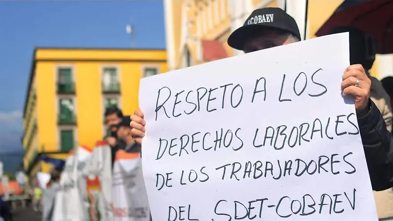Protesta en Xalapa Cobaev